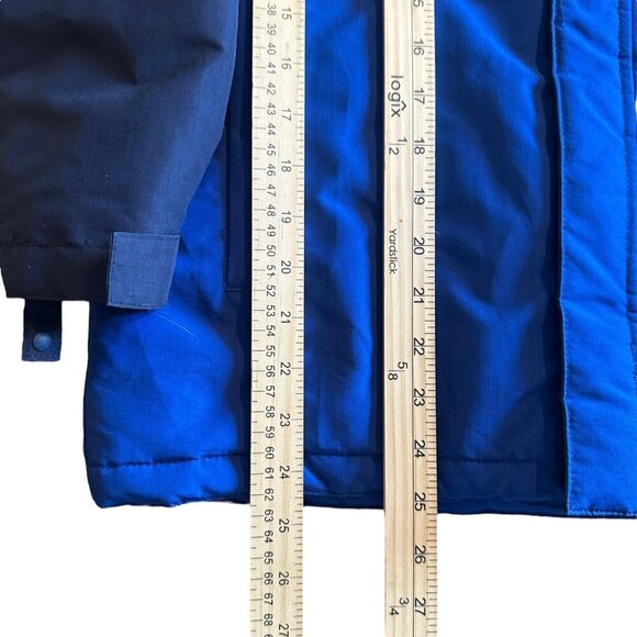 Children's Place jacket heavy waterproof skiing snow navy/blue boys LG 10/12 - Picture 11 of 11